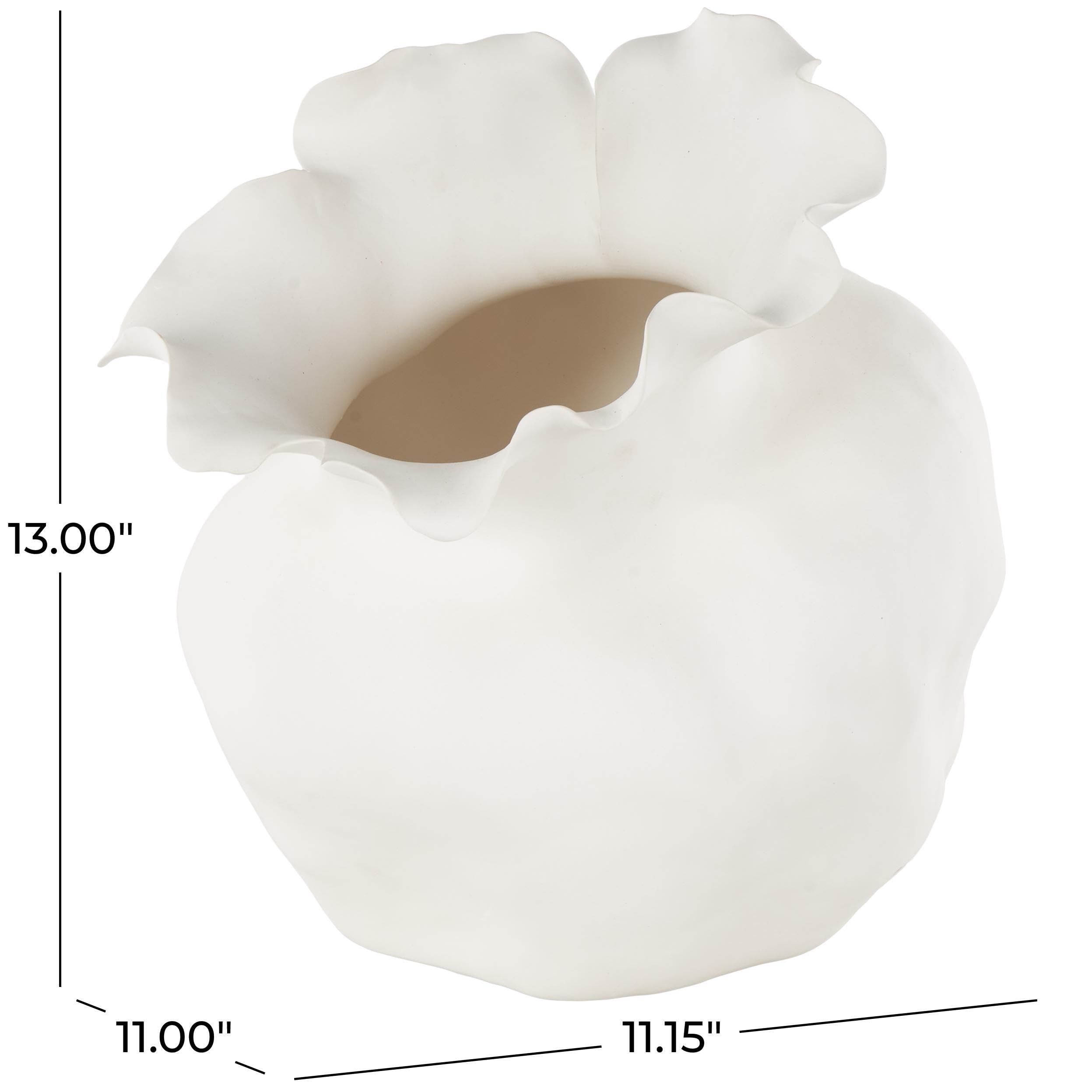 Amazon.com: Deco 79 Ceramic Abstract Decorative Vase Floral